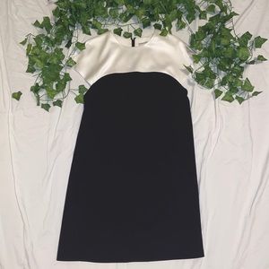 Alice + Olivia White and Black Dress